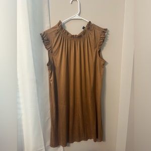 Suede dress